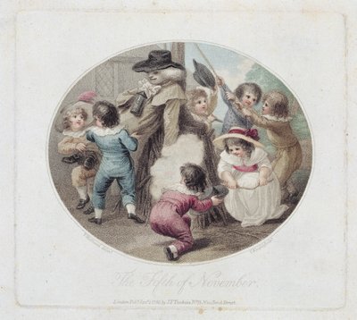 The Fifth of November by Thomas Stothard